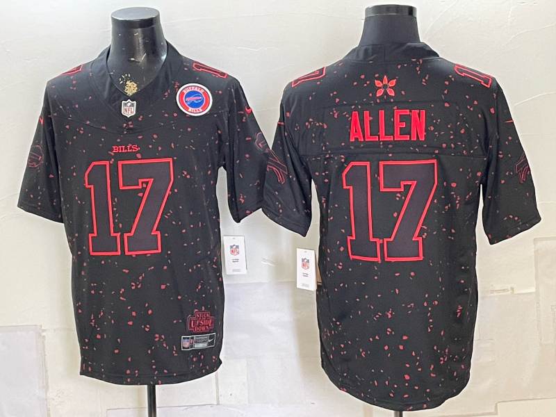 Men 2026 Buffalo Bills #17 Allen black Nike Limited NFL Jersey 0723074->buffalo bills->NFL Jersey
